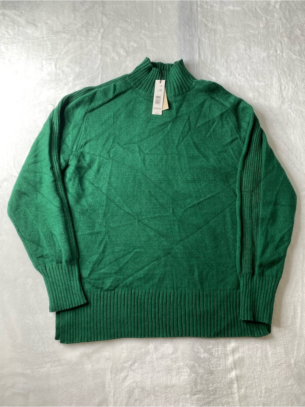 Tahari Emerald Green Turtleneck Sweater